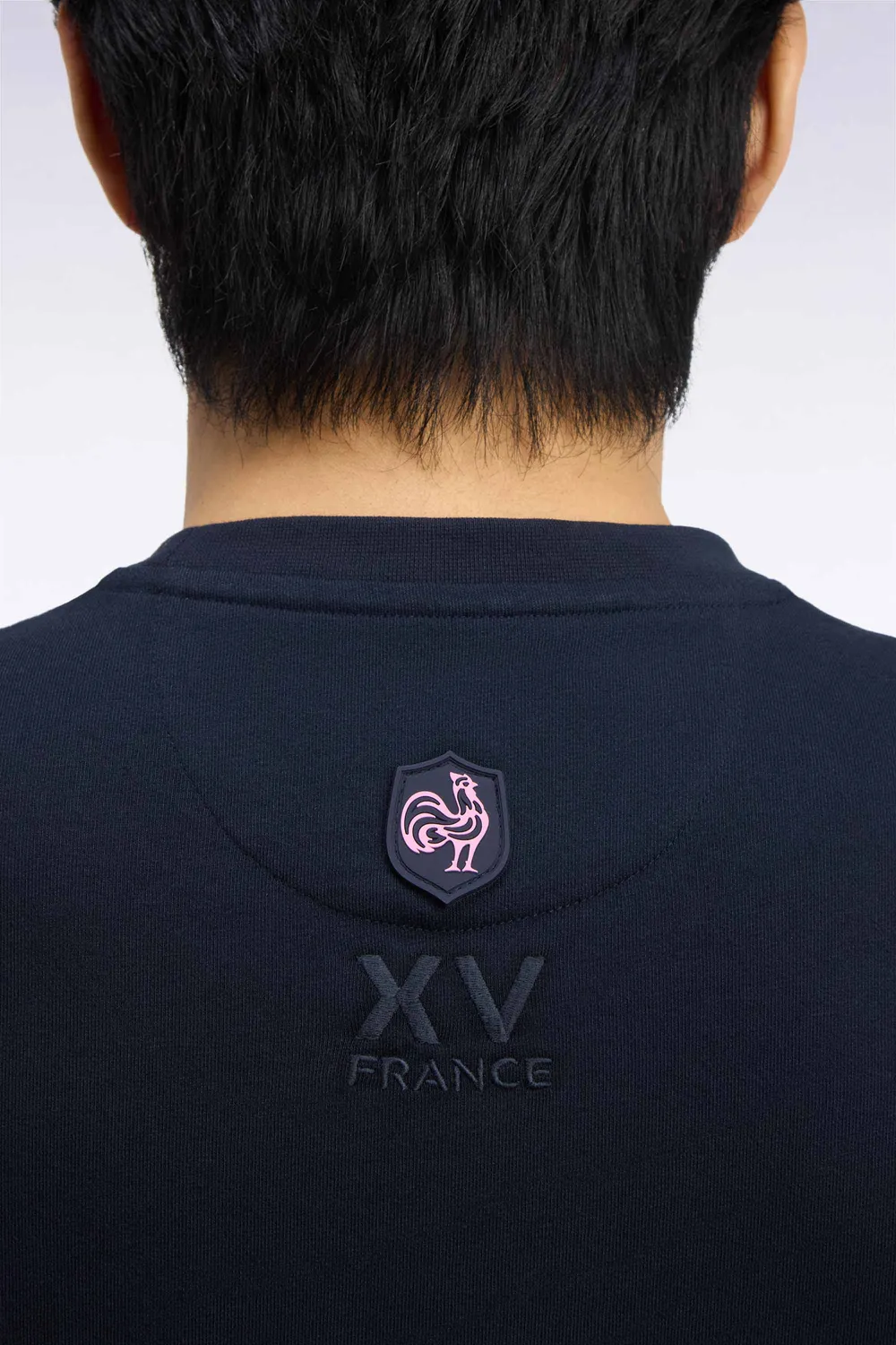 Eden Park XV de France t-shirt homme marine coupe droite