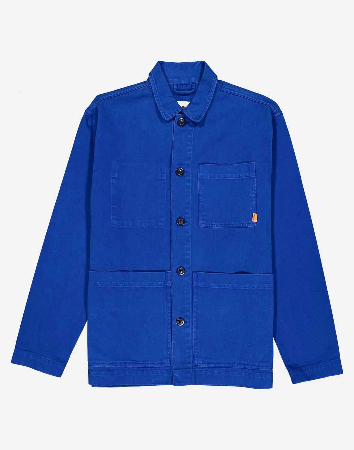 Olow Chucalescu veste travail bleu royal coton