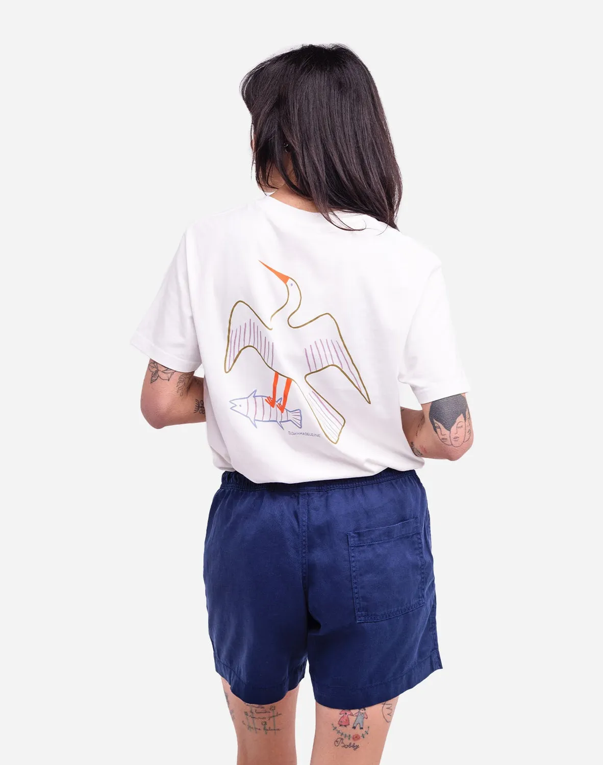 OLOW Bude t-shirt écru coton bio
