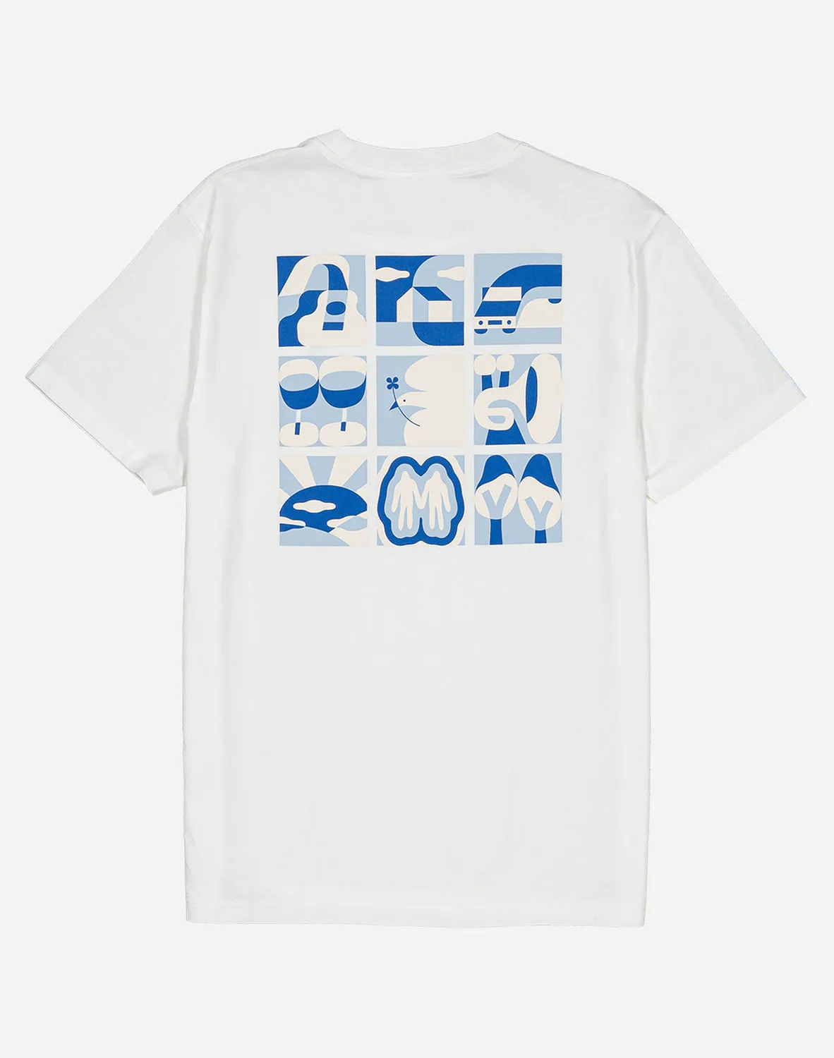 OLOW Good Time t-shirt homme écru coton bio