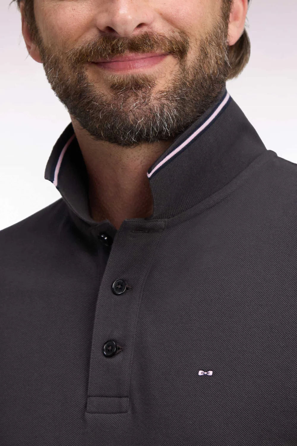 Eden Park Legend Rugby H26MAIPC0005 polo marron piqué