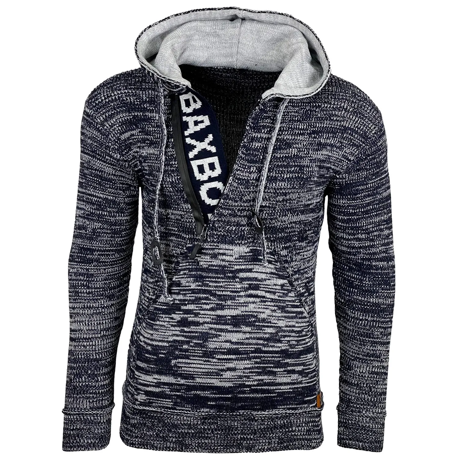 Subliminal Mode BX277 pull capuche zippé acrylique