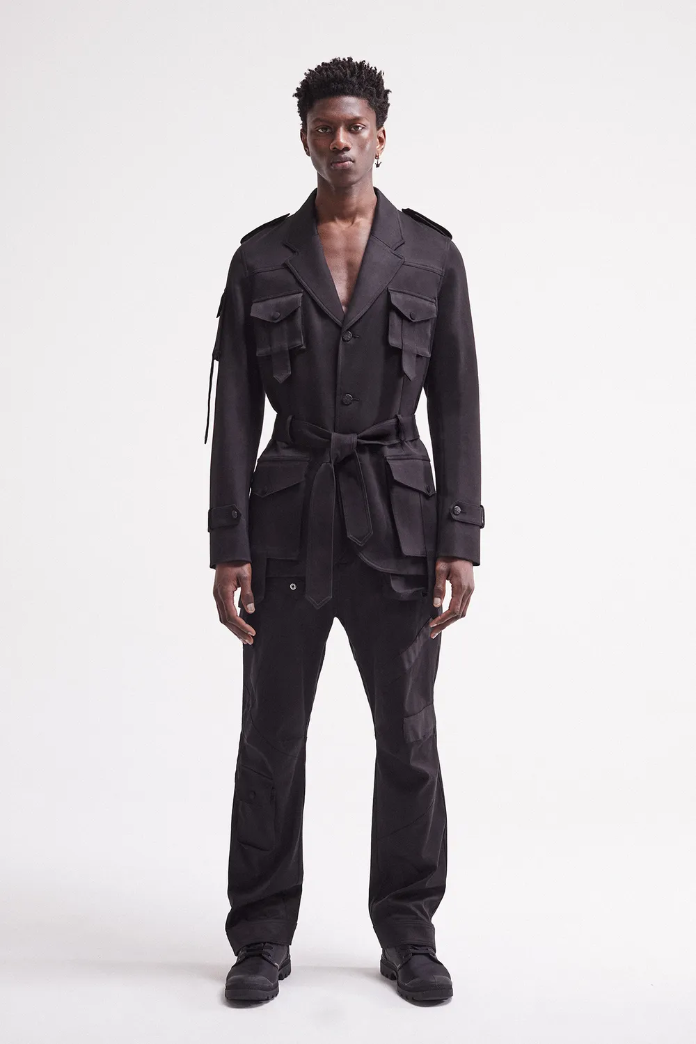 French Deal Saharienne veste coton poches