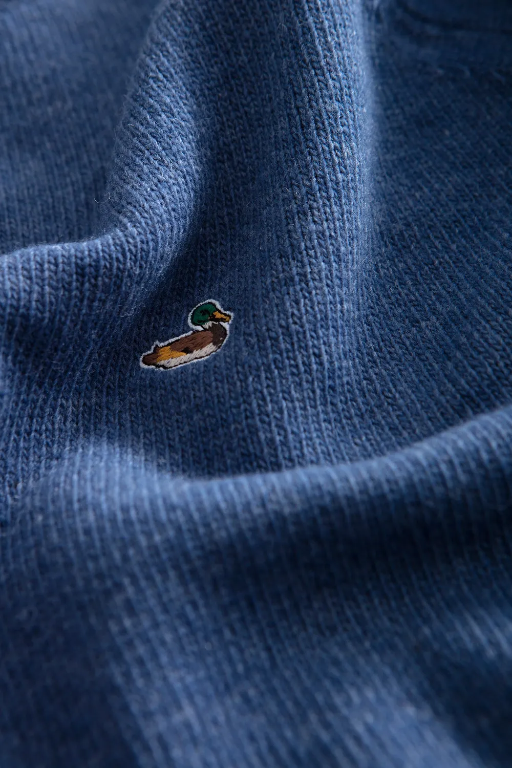 Edmmond Studios Duck pull laine mérinos bleu