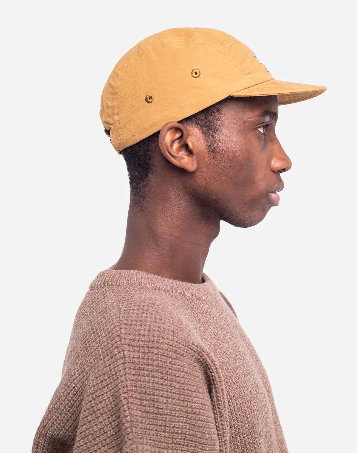 OLOW Think Big casquette 5 panels coton bio ocre