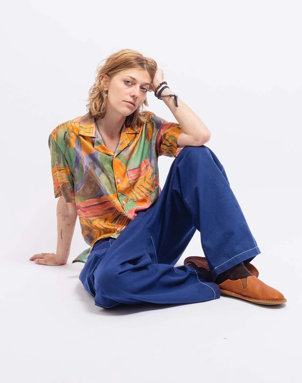 Olow Aloha Boja chemisette multicolore Tencel