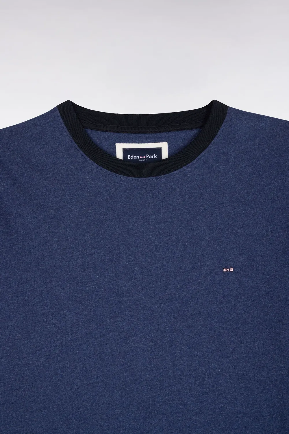Eden Park Club Evolution H26MAITC0021 t-shirt bleu droit