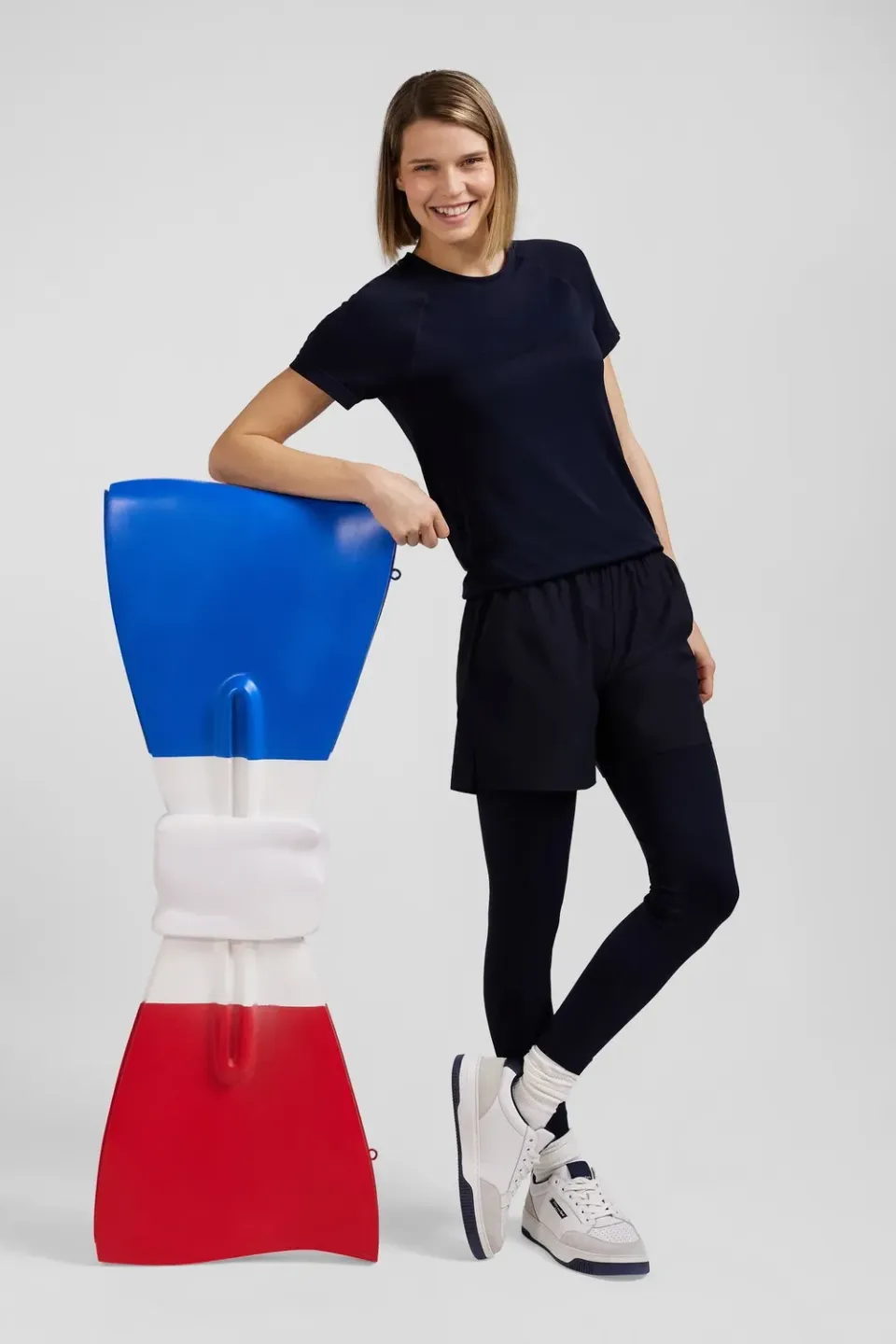 Eden Park jogging sport stretch marine femme