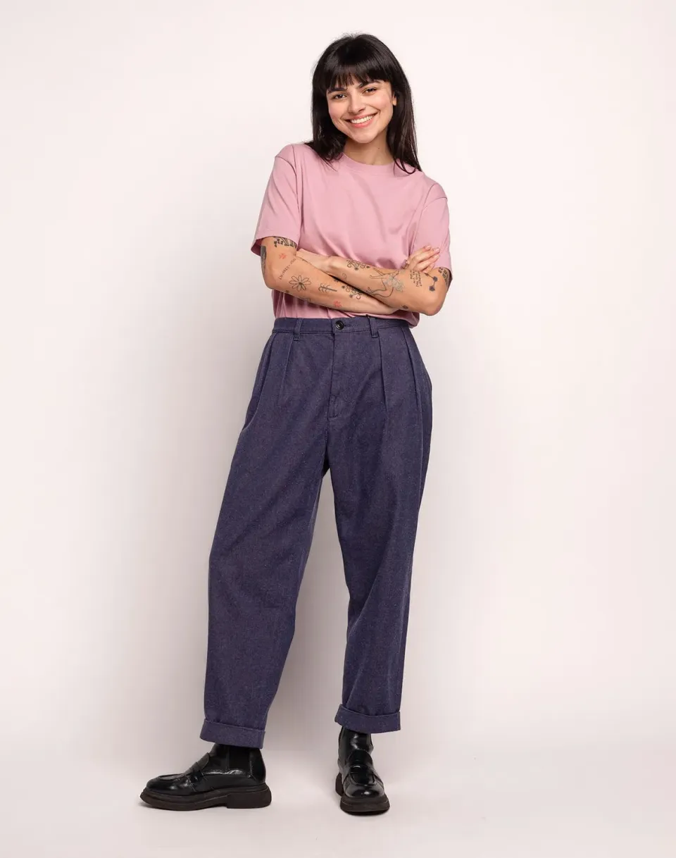 OLOW Sembo Pantalon homme denim bleu recyclé