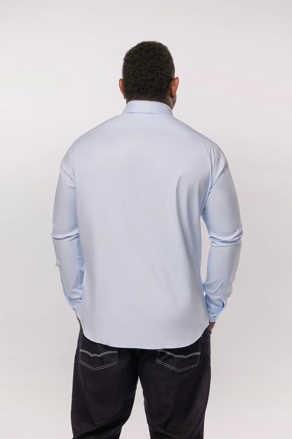 Eden Park x Racing 92 H25CHECL0098 chemise bleu ciel