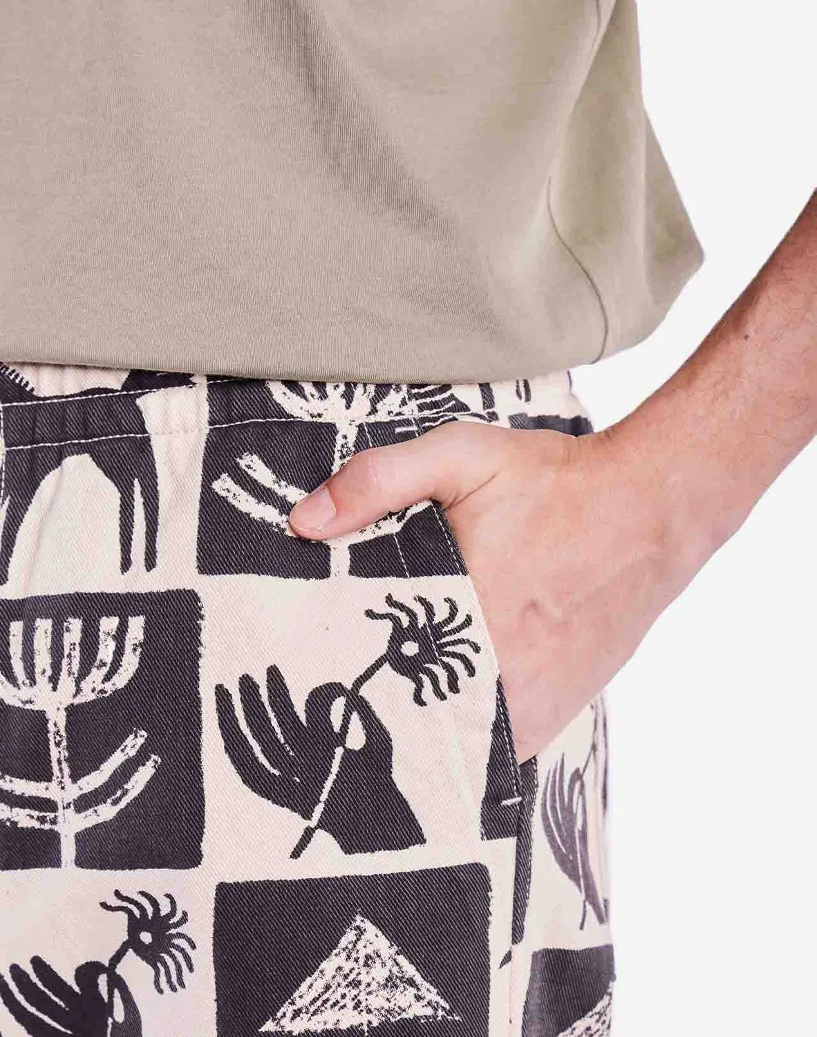 OLOW Hatha Tamar pantalon bicolore coton bio