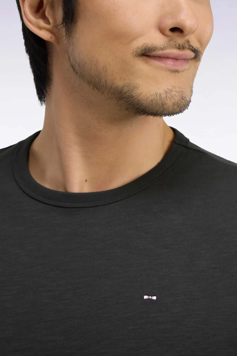 Eden Park H26MAITL0006 t-shirt kaki manches longues