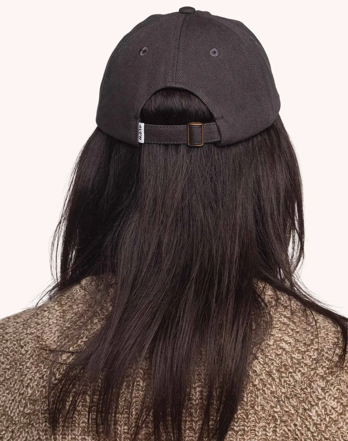 OLOW Point Break casquette six panel noir carbone
