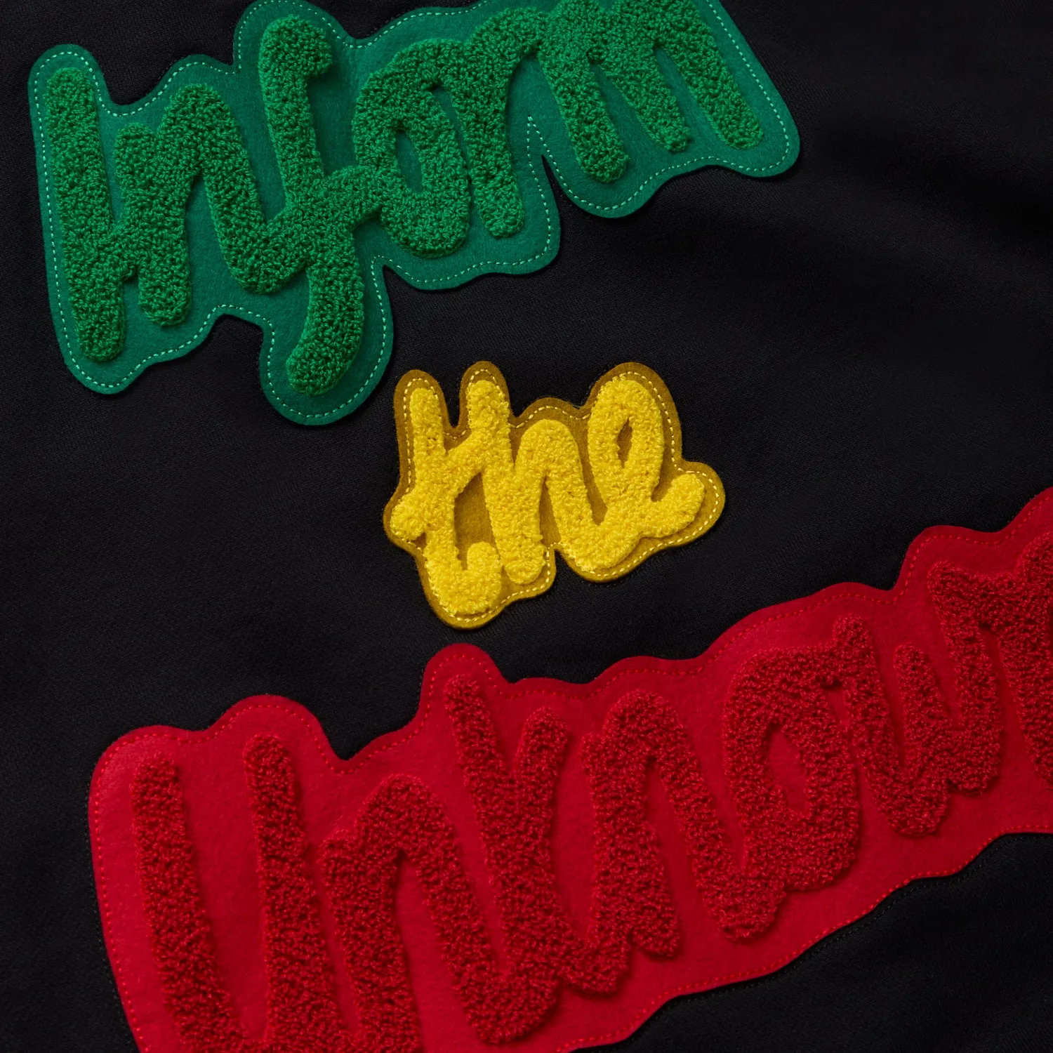 Labrum Senegal sweat à capuche zippé noir coton