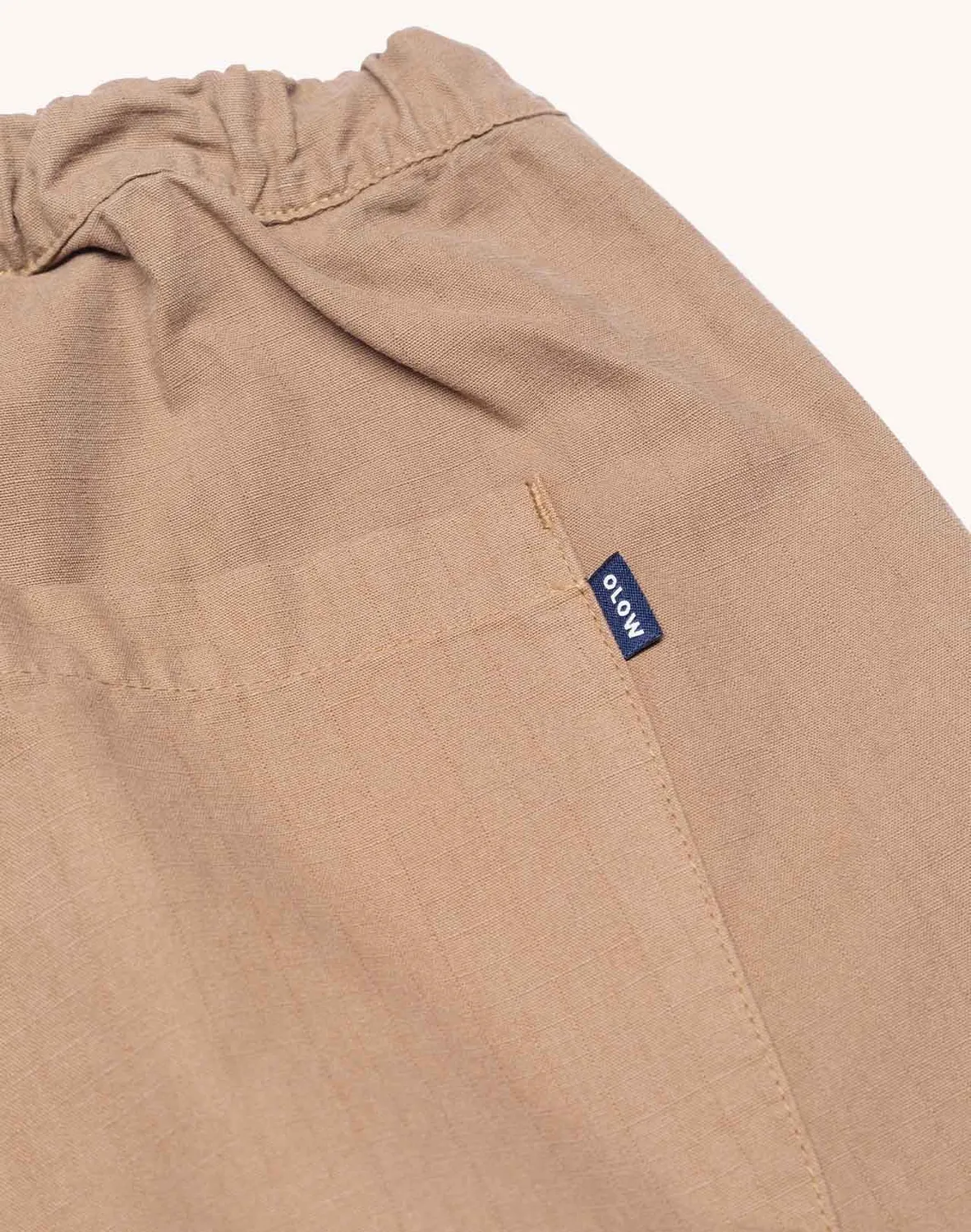 OLOW Hatha Pantalon homme sable sergé coton