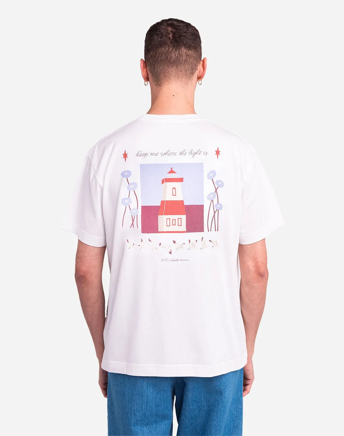 OLOW Light House t-shirt écru ample