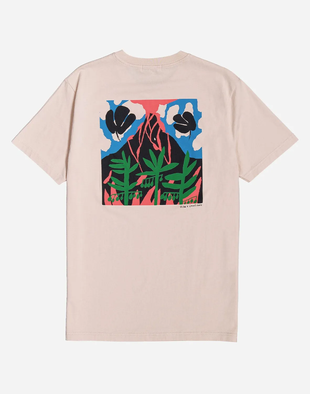 OLOW Magma t-shirt crème coton doux