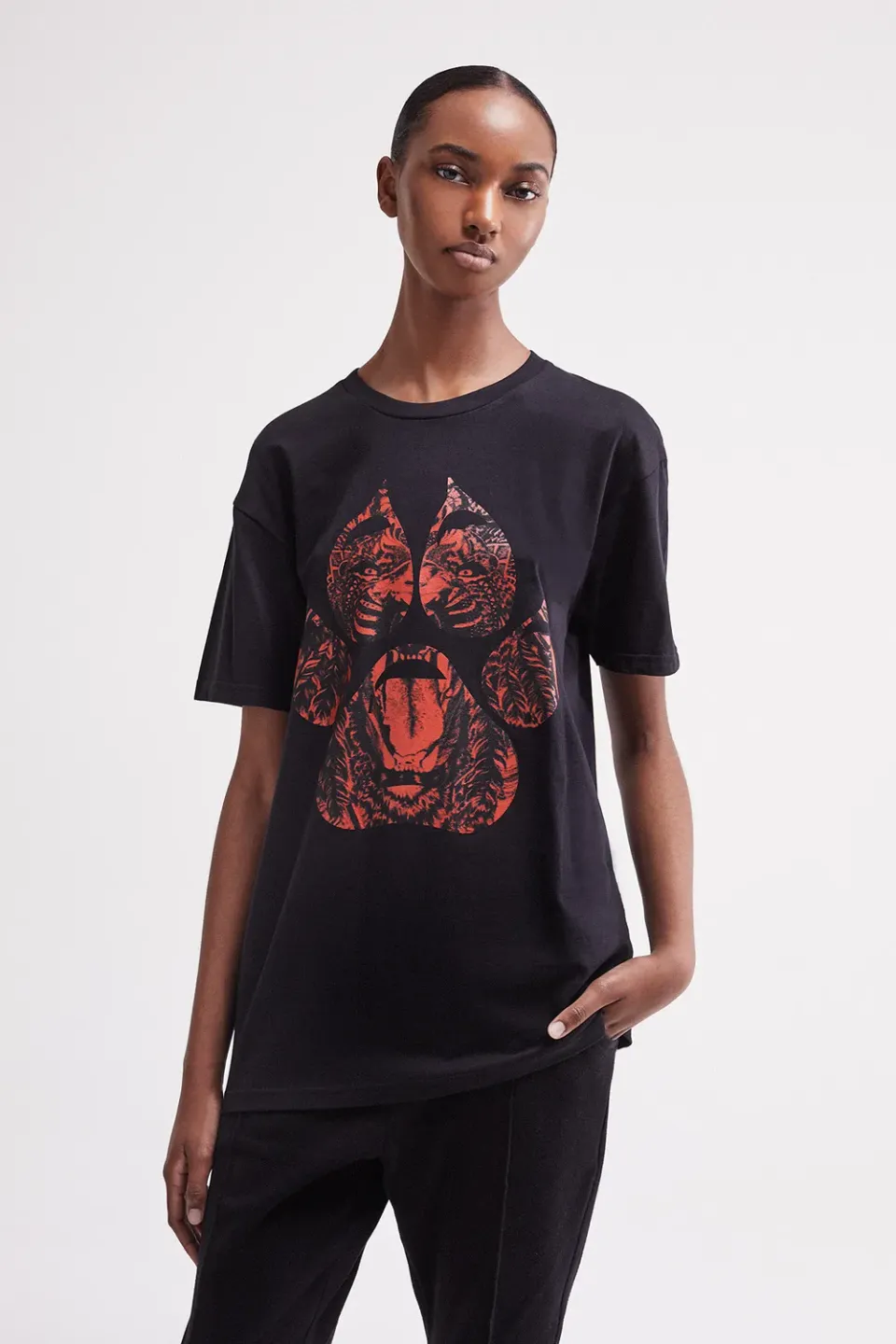 French Deal Scratch t-shirt coton lion