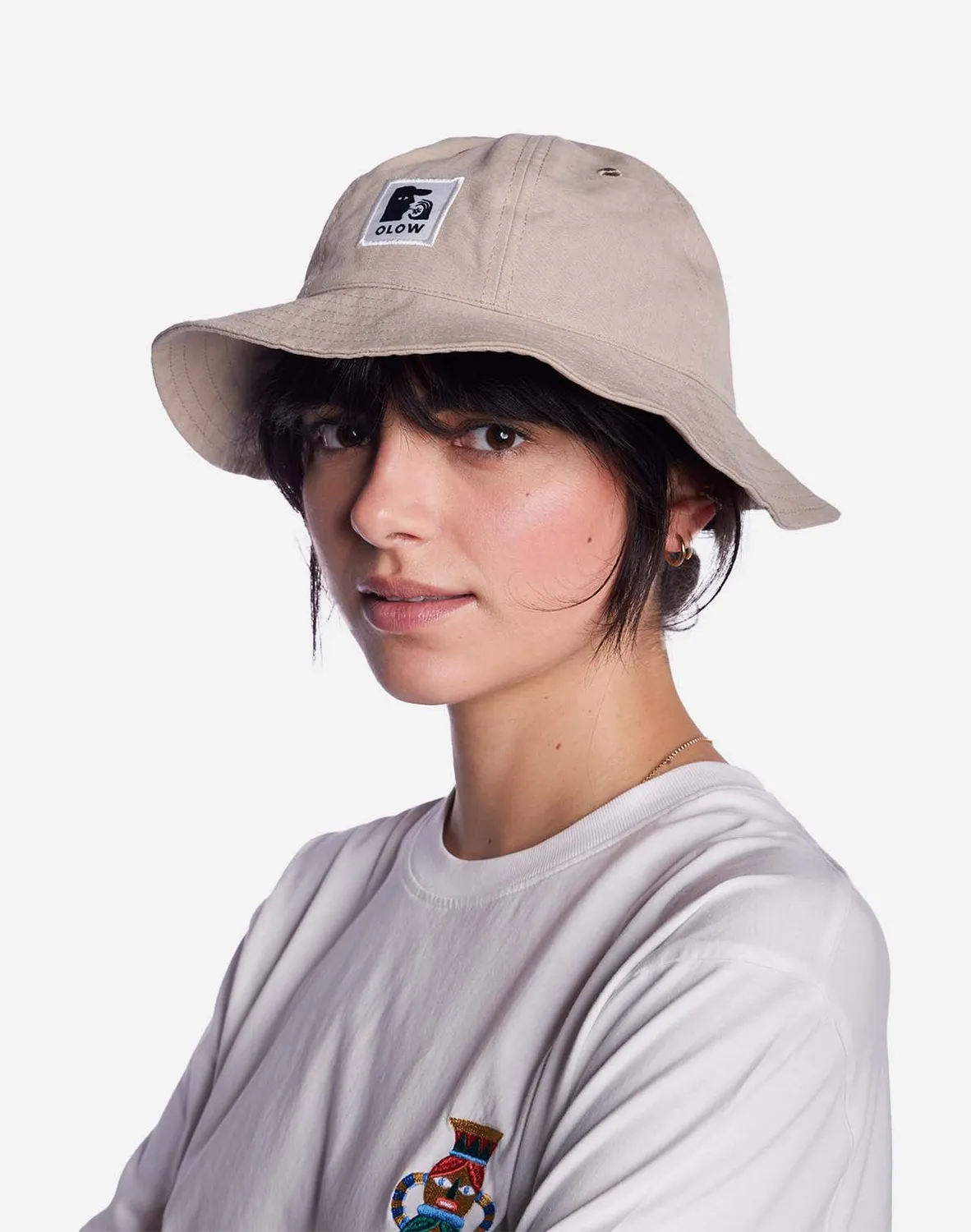 OLOW Cofan bob beige coton bio