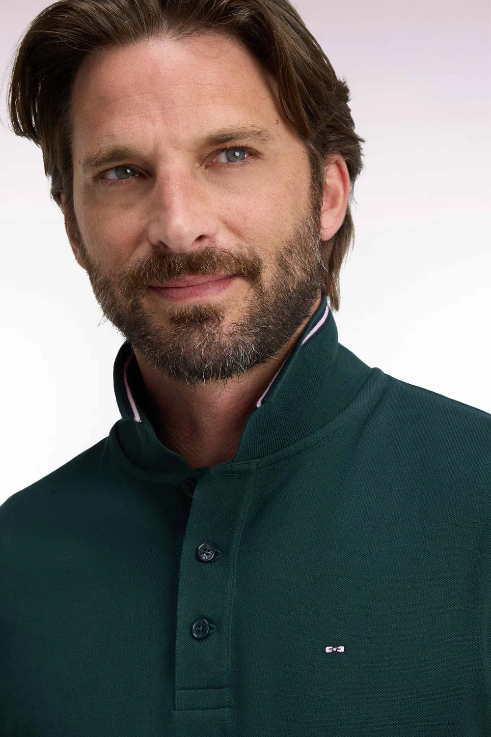 Eden Park Legend Rugby polo piqué vert foncé