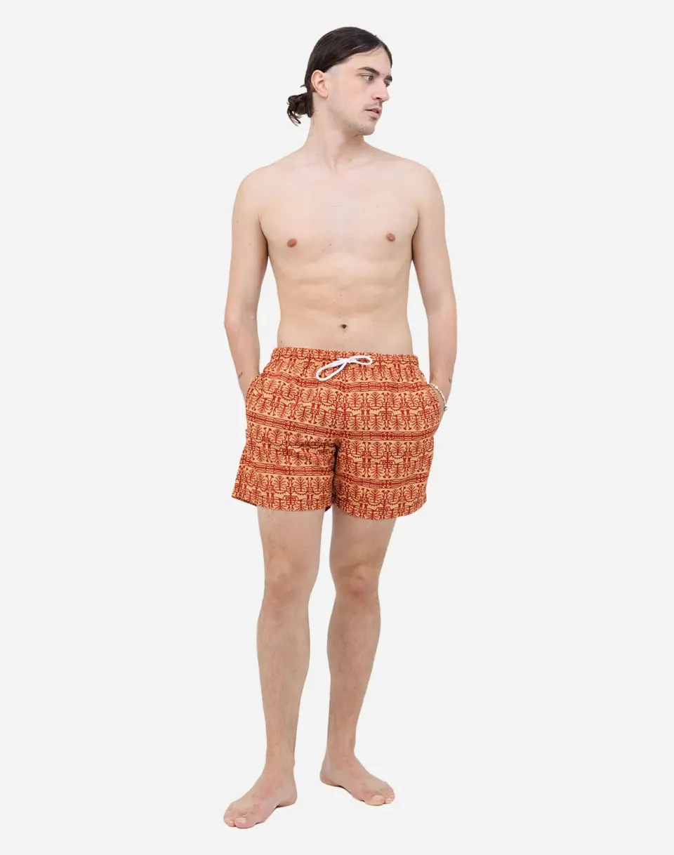 OLOW Bumba short de bain homme ocre recyclé
