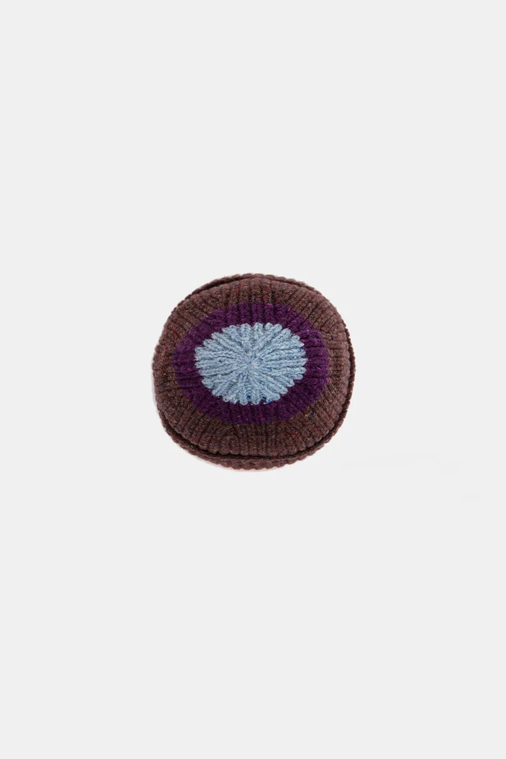 Edmmond Studios Paris Stripes bonnet chocolat taille unique