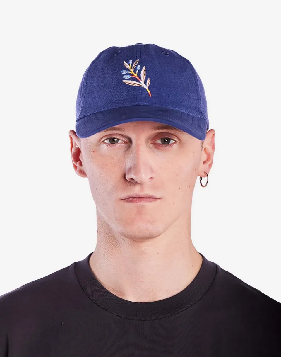 Olow Meknes casquette ultramarine coton bio