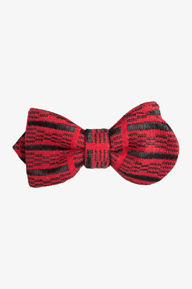 FRENCH DEAL Seven noeud papillon pagne coton