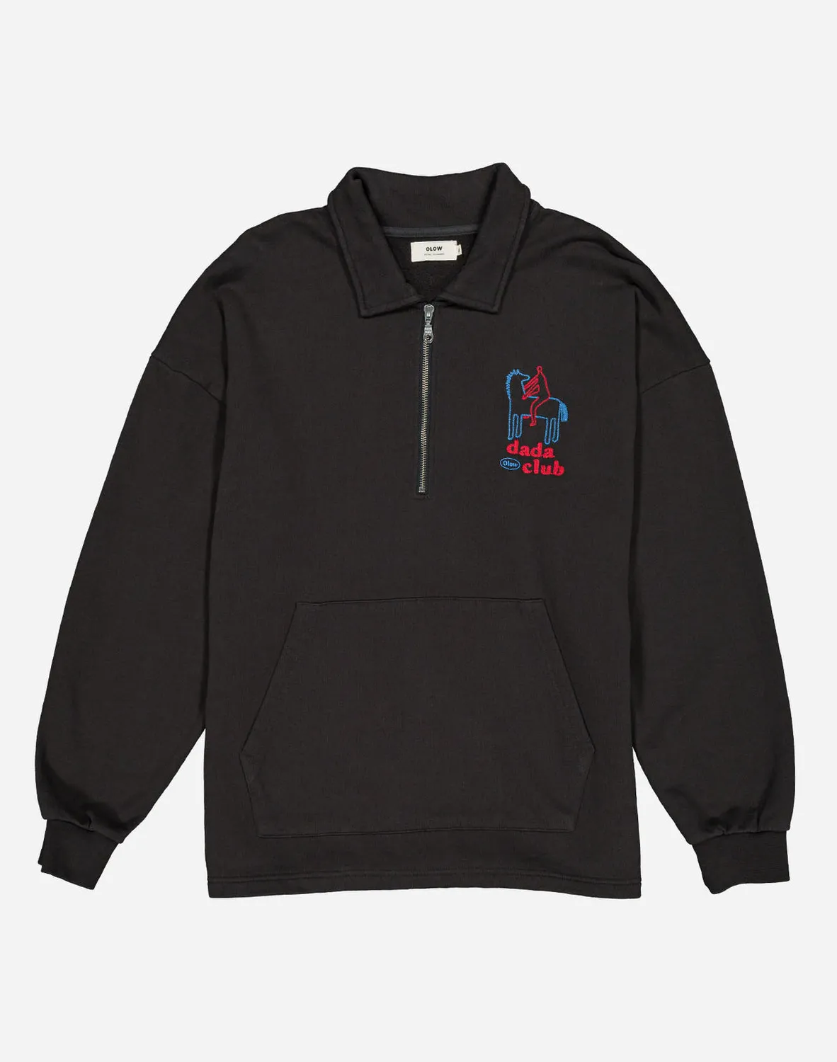 OLOW Manso Dada Club sweat noir coton bio