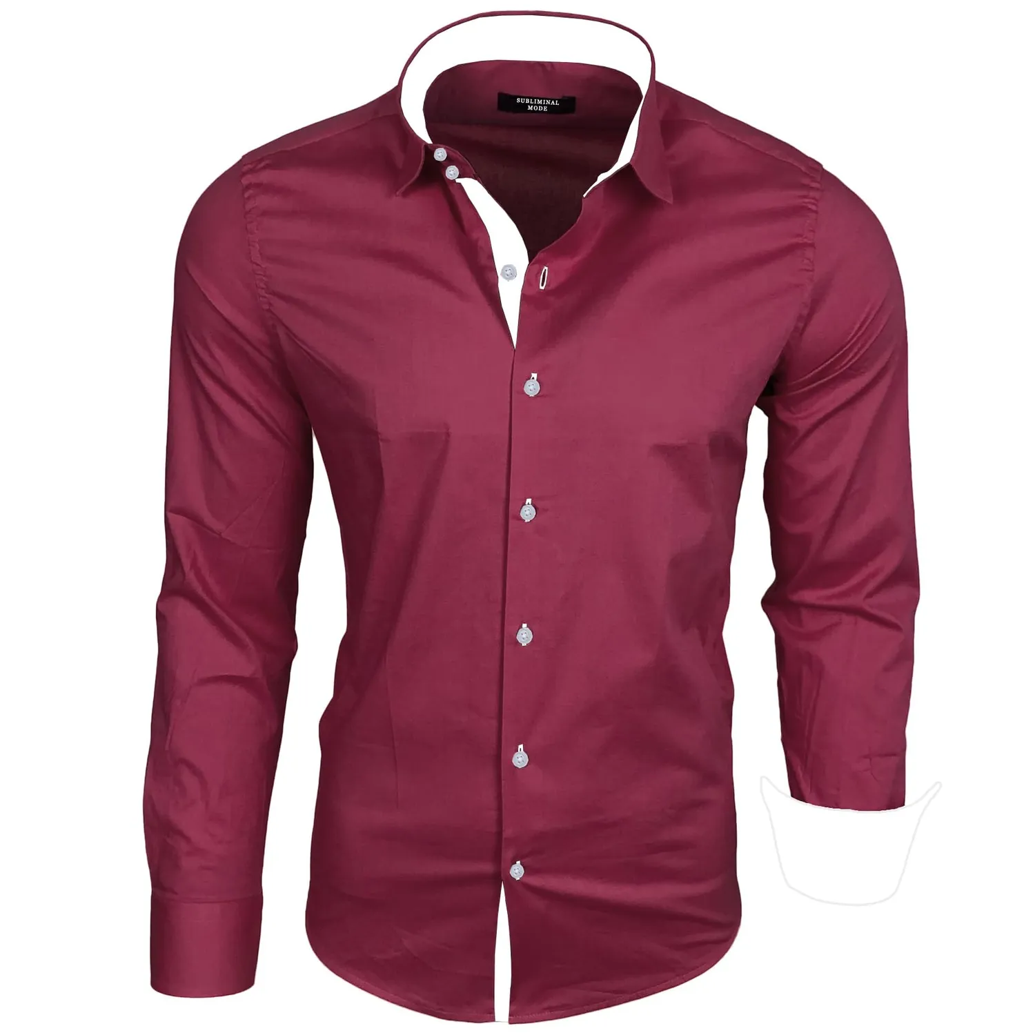 Subliminal Mode S500 chemise homme coupe ajustée