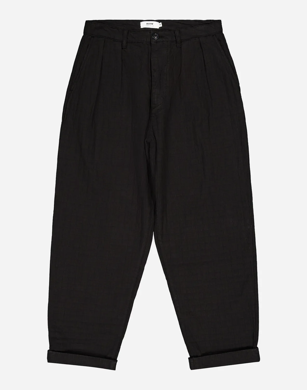 Olow Sembo pantalon noir matelassé
