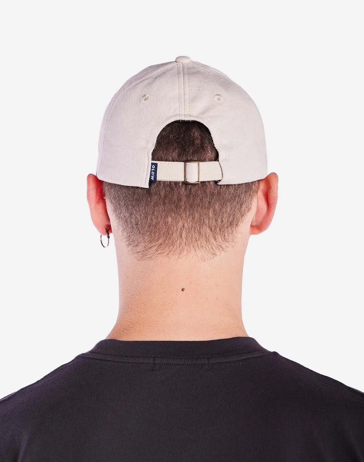 OLOW Six Panel Yaguar casquette écru coton bio