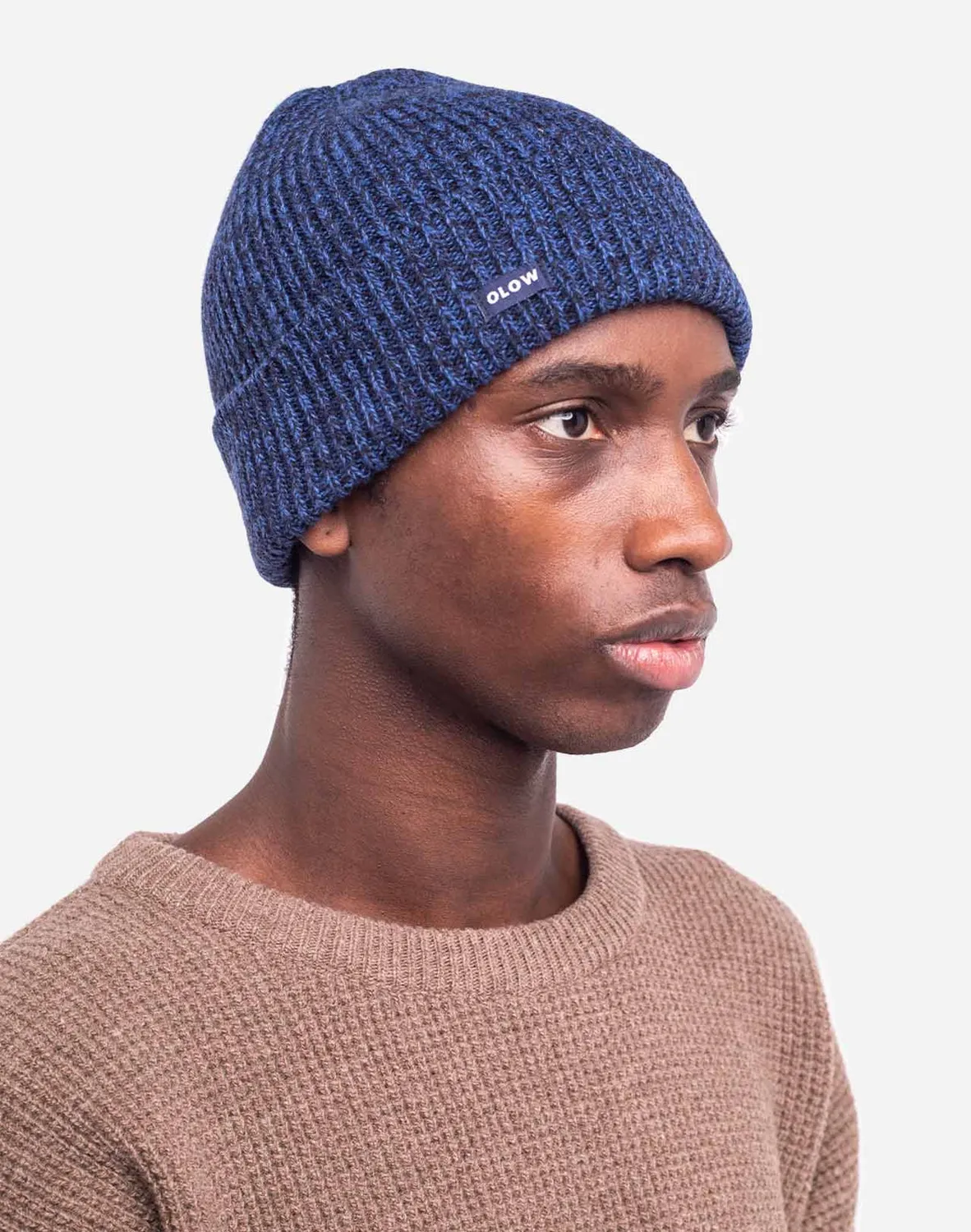 OLOW Odyssee bonnet bleu chine 100% laine