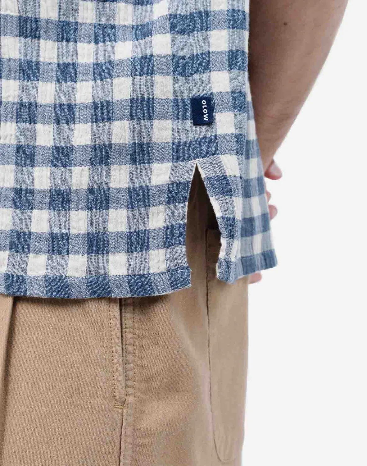 OLOW Aloha Piknik chemisette gaze de coton carreaux