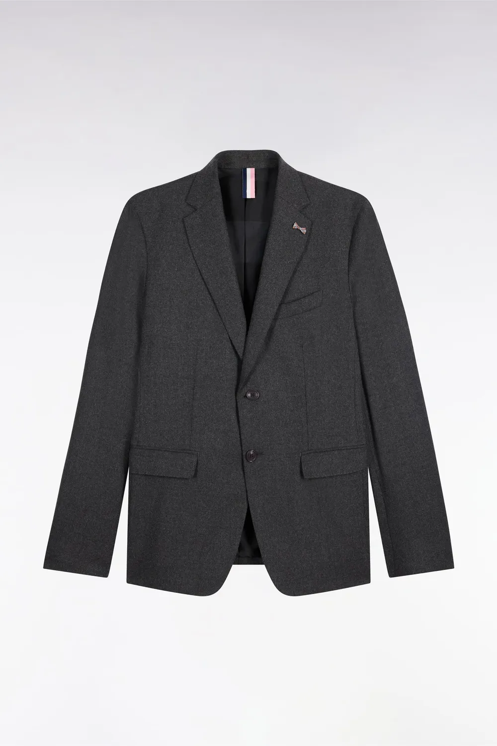 Eden Park Après Match veste costume homme grise thermocollée