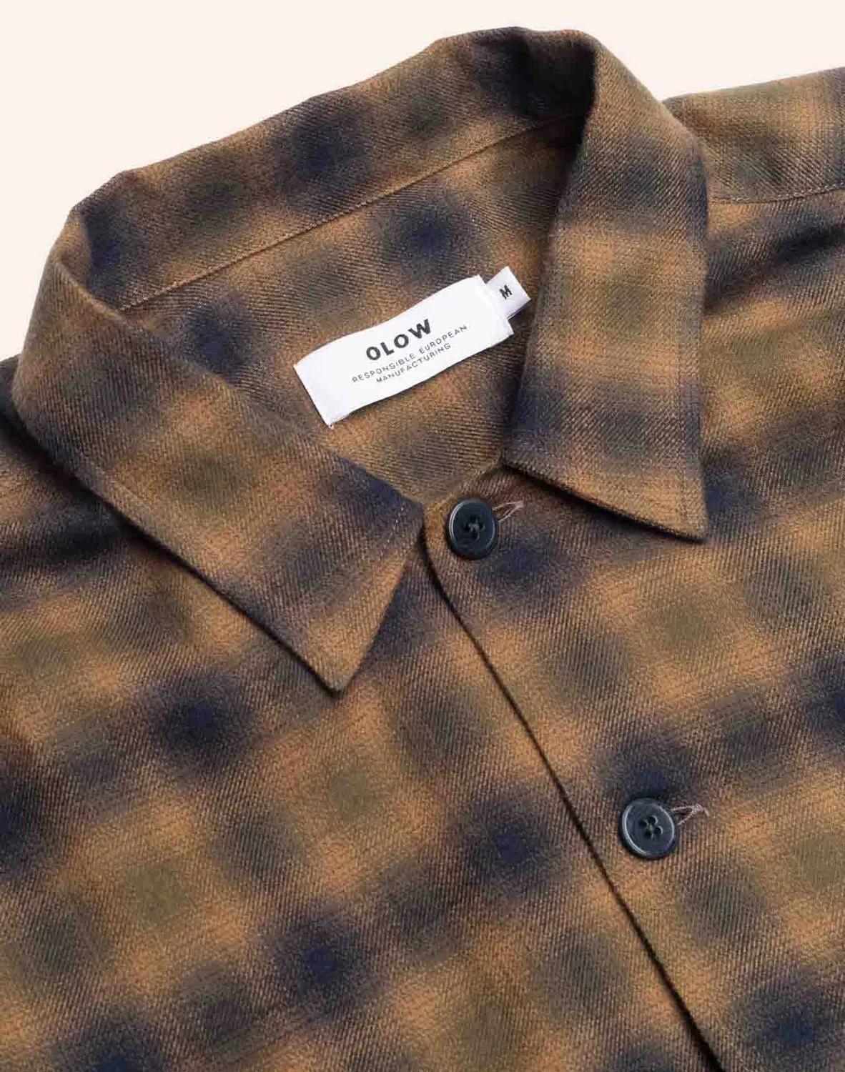 OLOW Decré Brixhan chemise surchemise kaki ample