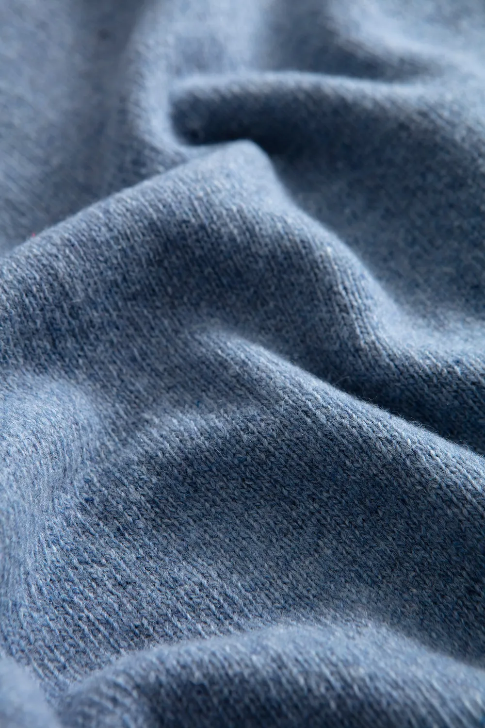 Edmmond Studios Madrid pull homme bleu marine laine recyclée
