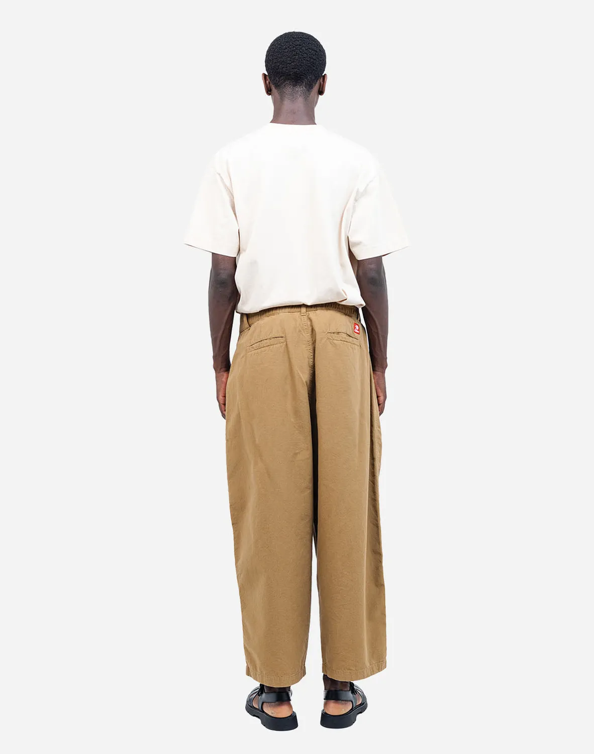 OLOW Cargeot pantalon cargo coton bio marron