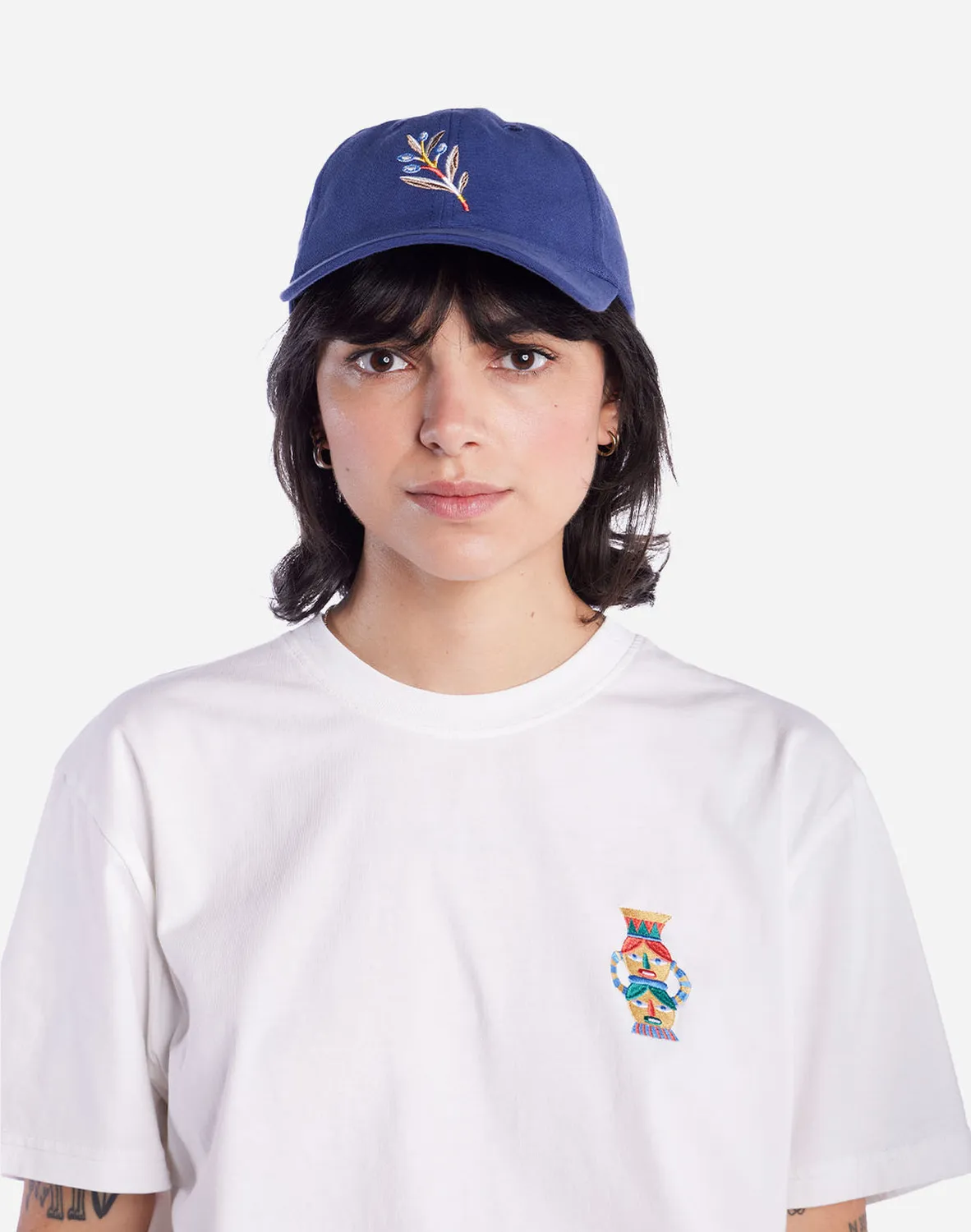Olow Meknes casquette ultramarine coton bio