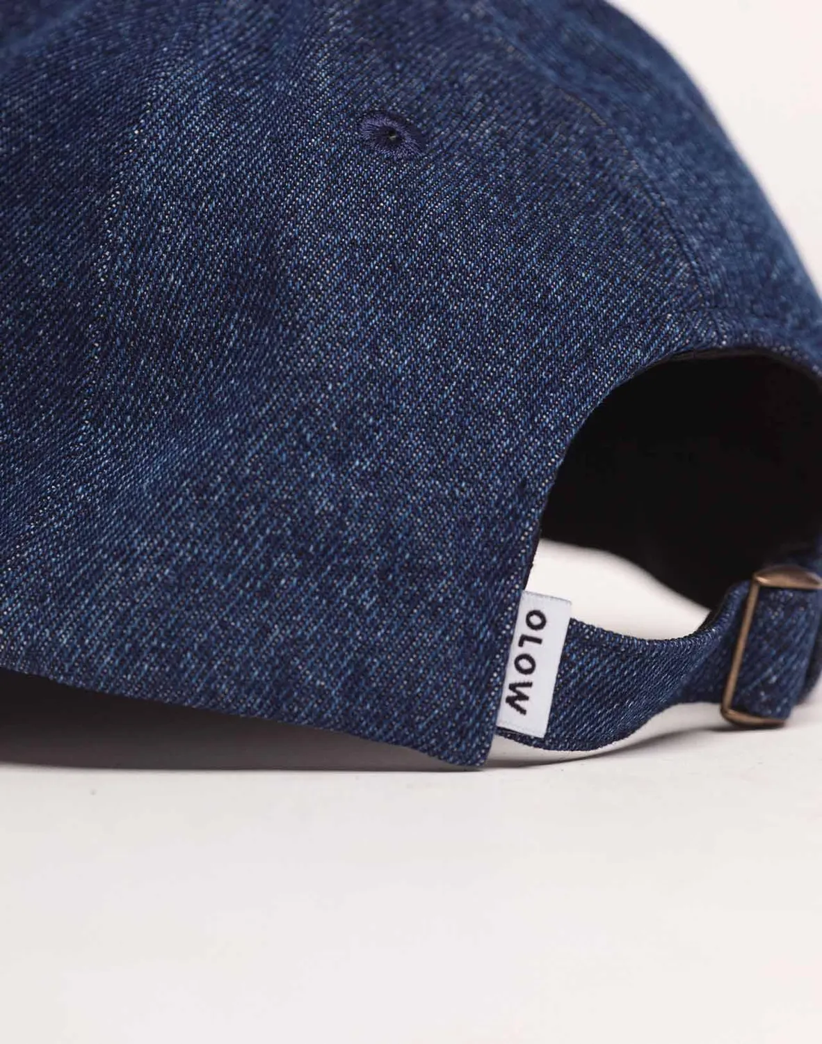 Olow Stanton casquette six panel bleu marron TU
