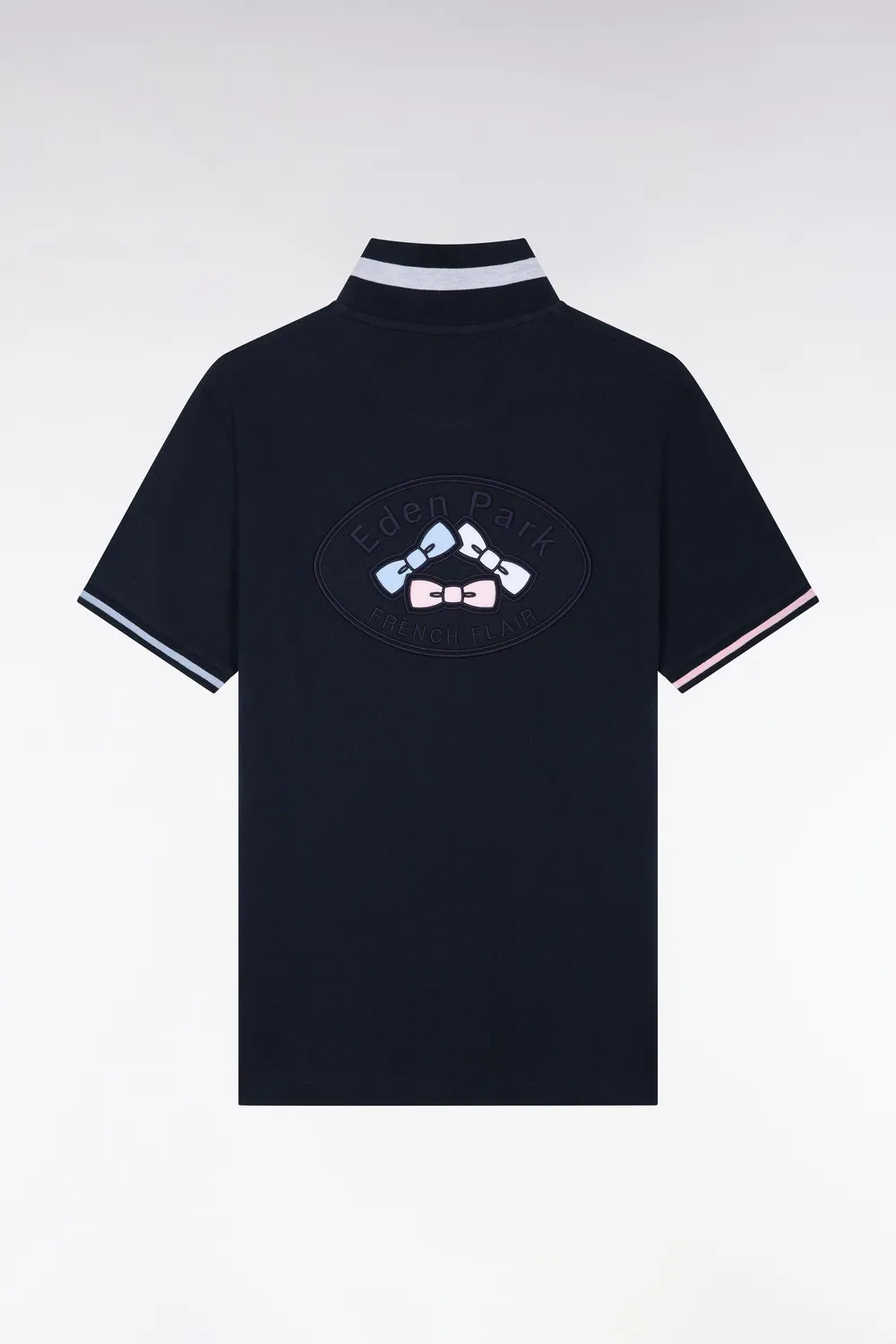 Eden Park Polo coton marine homme coupe droite