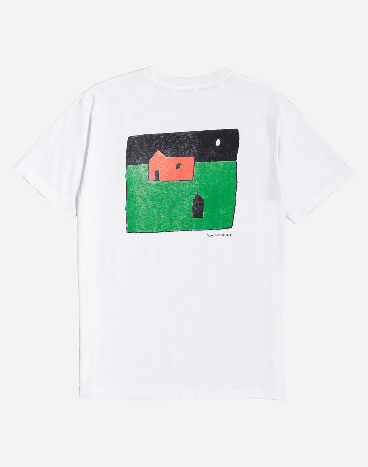 OLOW Swedish House t-shirt écru coton
