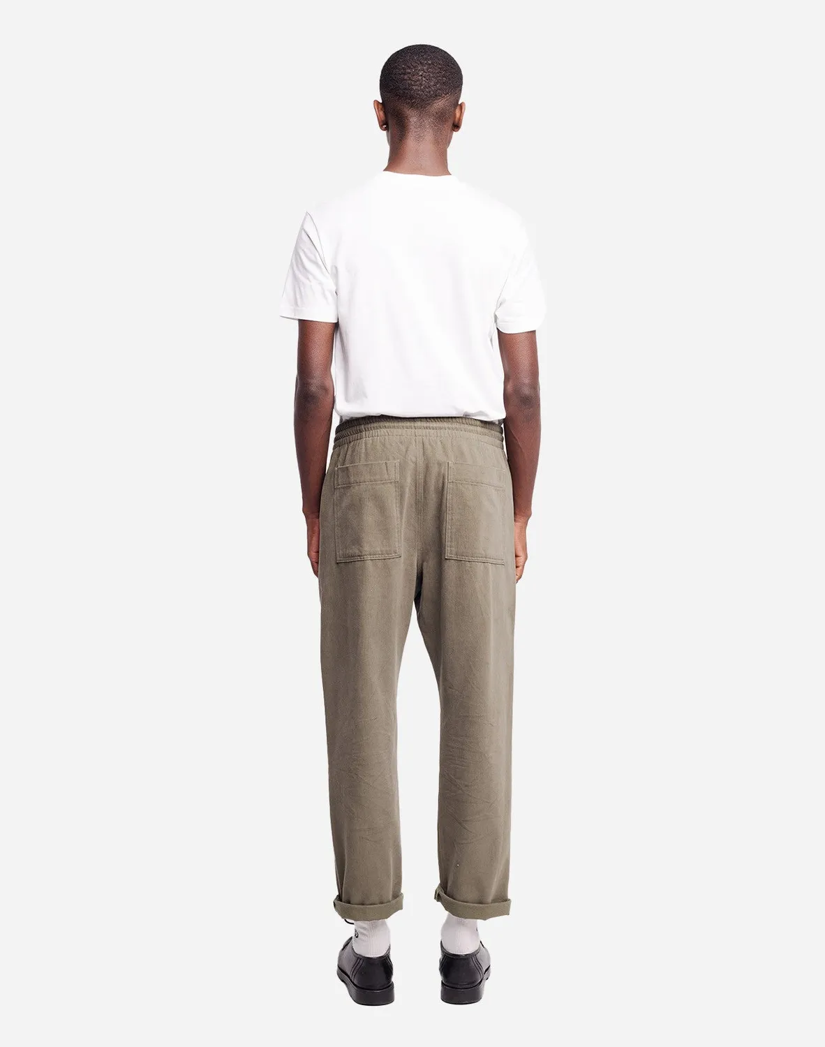 OLOW Hatha pantalon chino kaki sergé coton