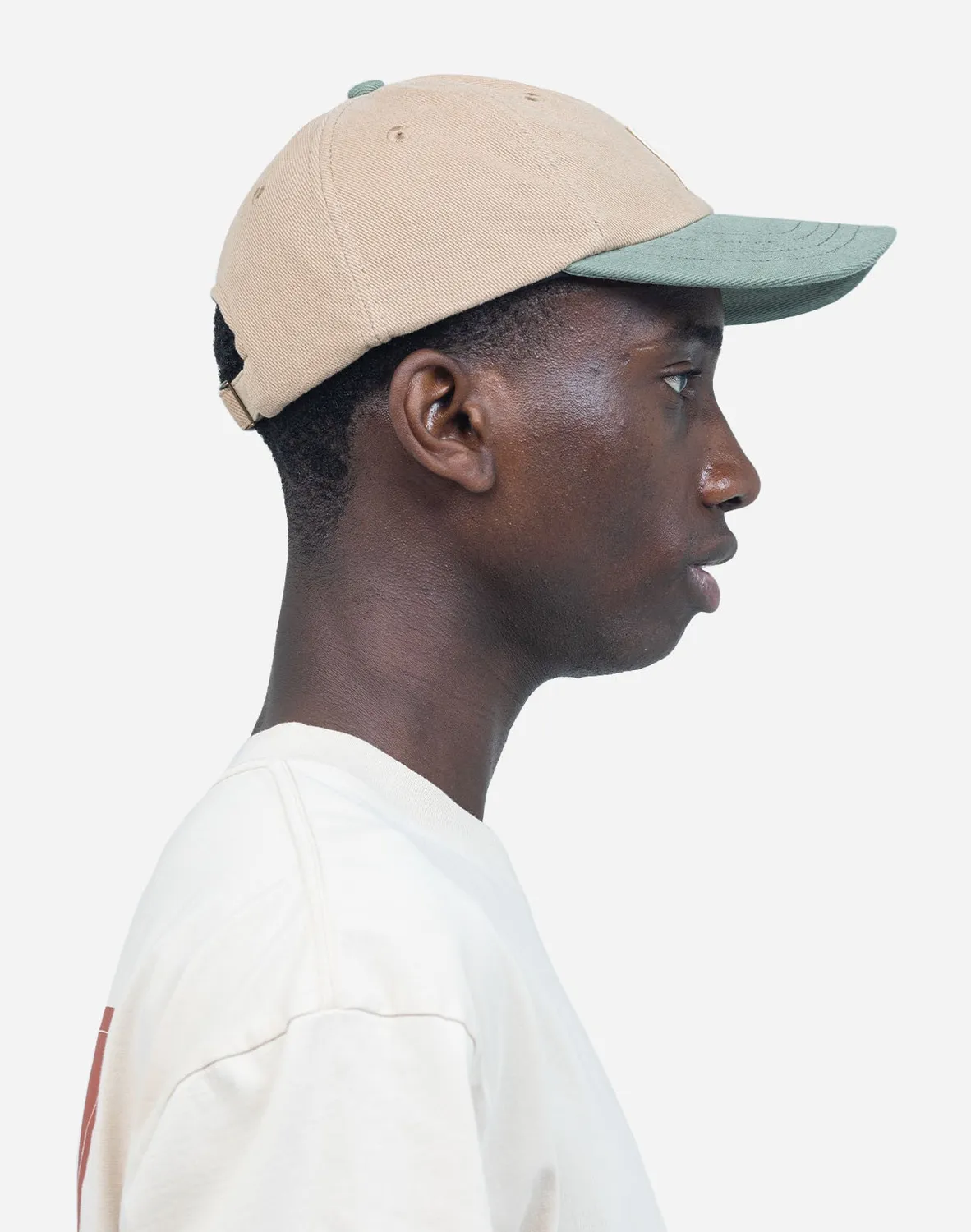 OLOW Six Panel Stanton casquette sable coton bio