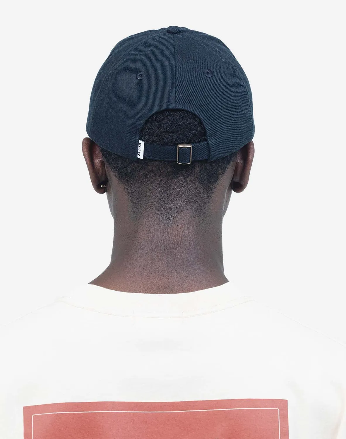 OLOW Six Panel Doggy casquette bleu nuit coton