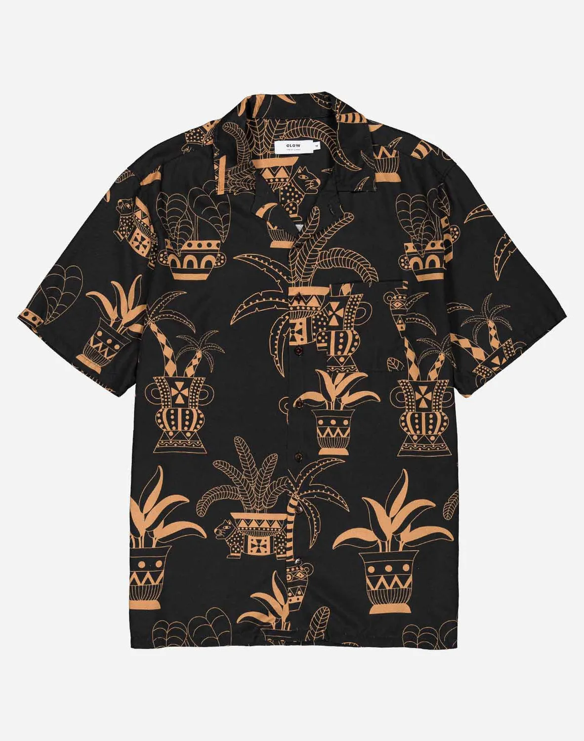 OLOW Aloha Ceramic Pots chemise bicolore en tencel