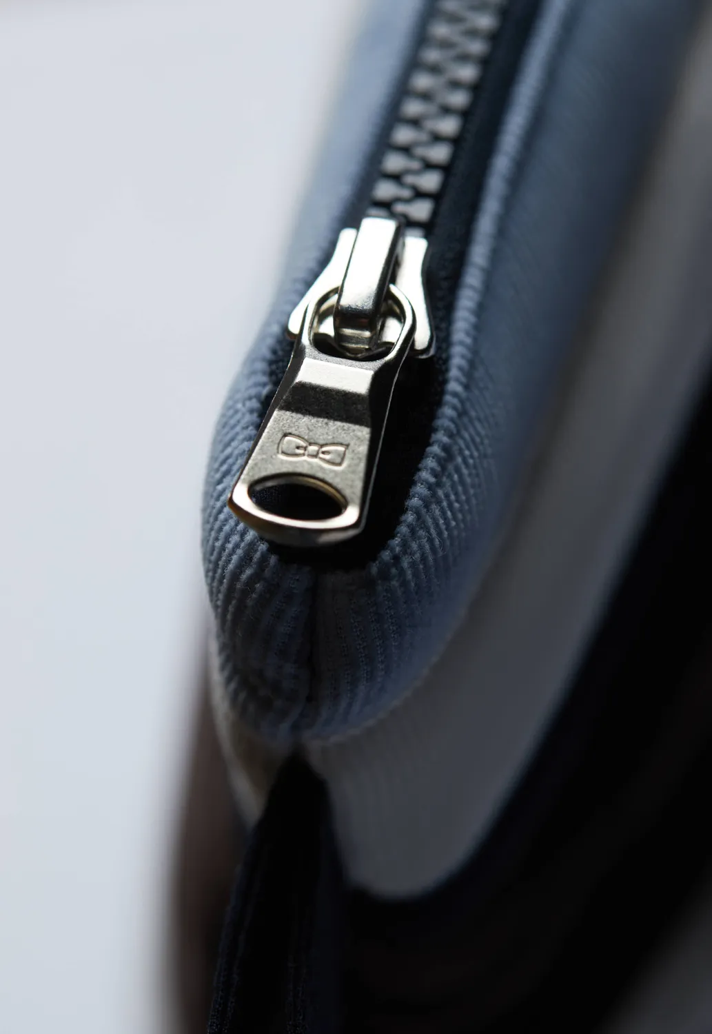 Eden Park Pap'Atelier pochette velours rayé upcyclée