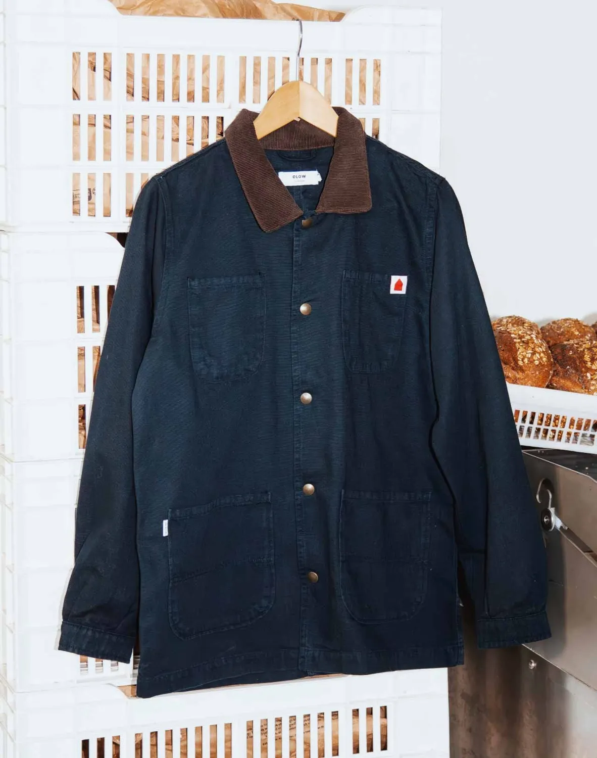 OLOW La Maison veste de travail canvas coton bio