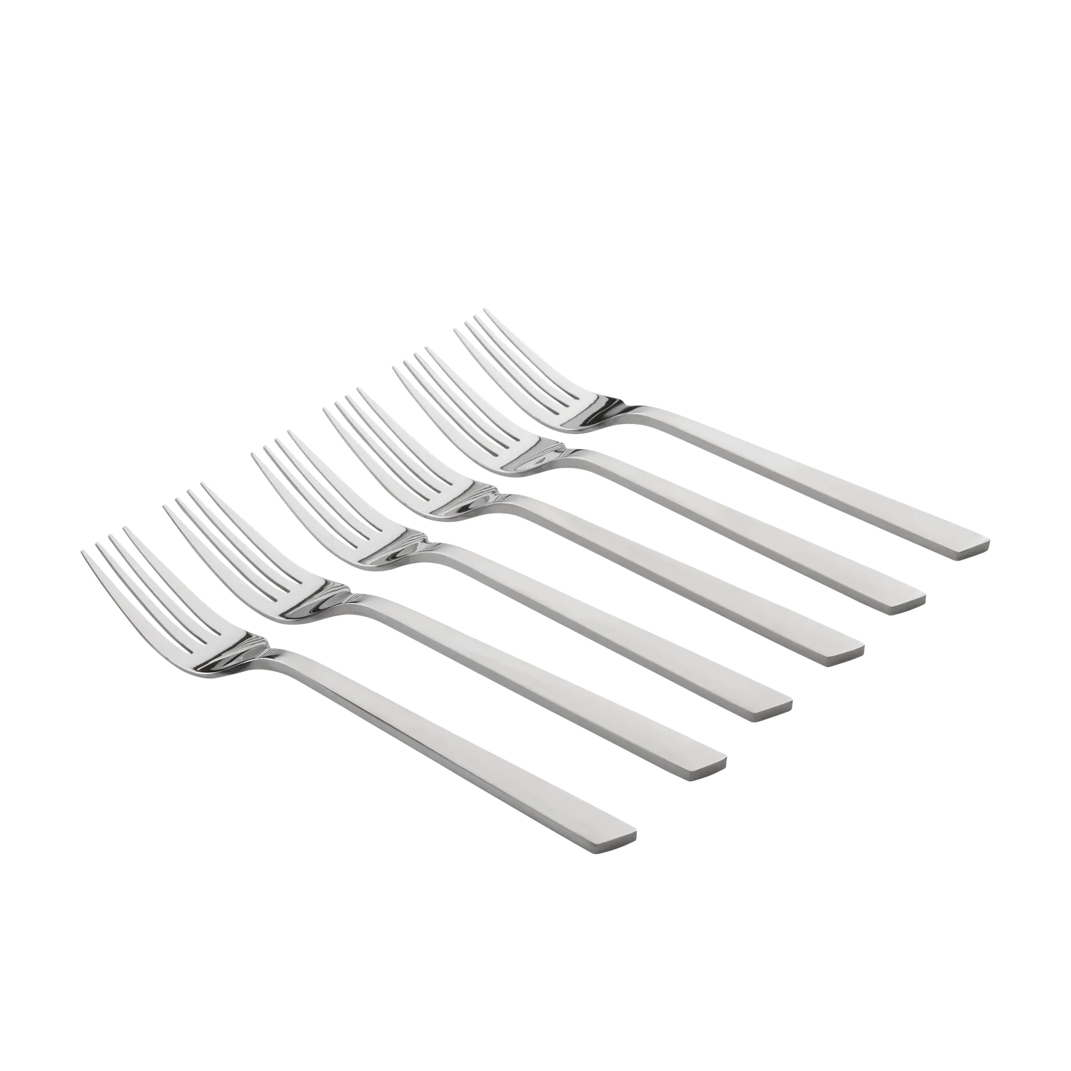Eden Park lot 6 fourchettes table inox