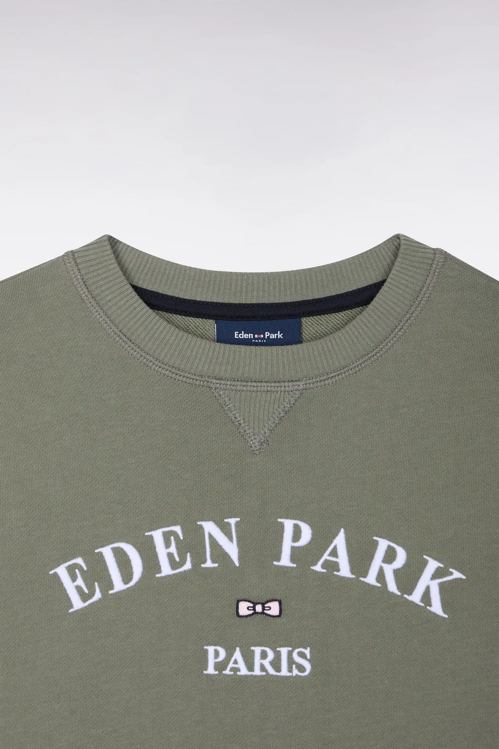 Eden Park Legend Rugby sweat coton enfant kaki